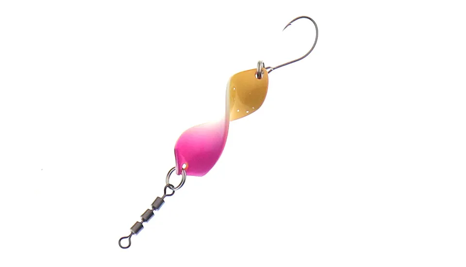 Twisted Metal Trout Fishing Spoon Lures Jigging Baits 2.8g 4g ...