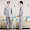 Men's light gray fully open