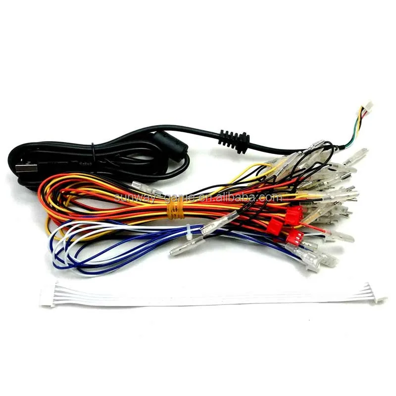 Zero Delay 1 Player Led Illuminated Arcade Usb Encoder For Arcade Game ...