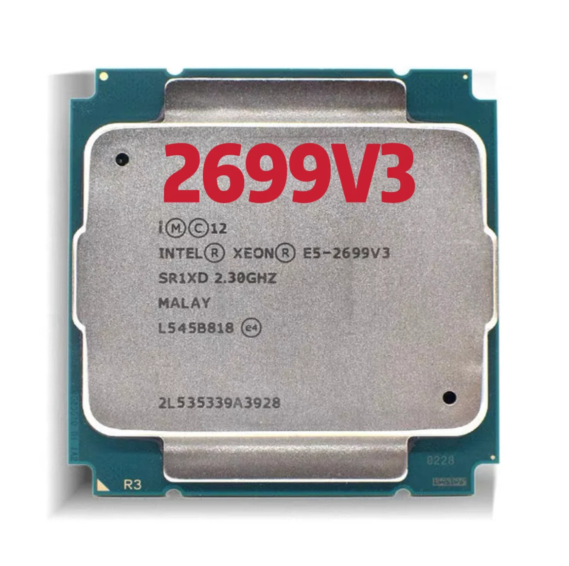 thumbnail image 2 of Refurbished: SR1XD Intel Xeon E5-2699 V3 2.30GHz 18-Core QPI 45M 145W FCLGA2011-3 Processor 2 of 14