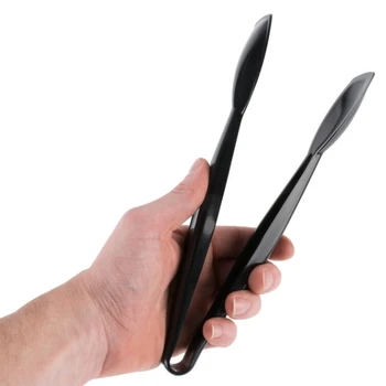 CAMBRO TGG9 9 Inches High-Quality Easy-Grasp Plastic Food Serving Tongs Heat Resistance Reusable Kitchen Bbq Salad Pastry Tongs