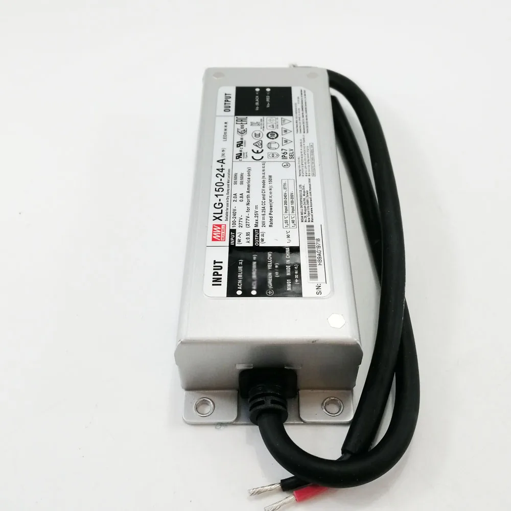 Mean Well XLG 150 24 A LED Driver 24V DC 150W Output 6.25A Dimmable