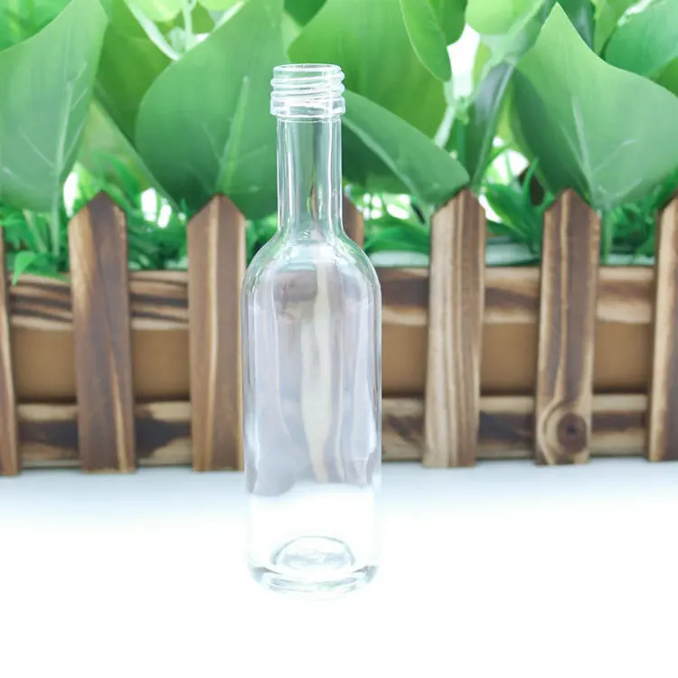 VOSAREA 12 mini bottiglie di vetro con coperchio da 5 ml, piccole fiale trasparenti da riempire, bottiglie di vetro con tappo a vite, vuote in per conservare matrimoni