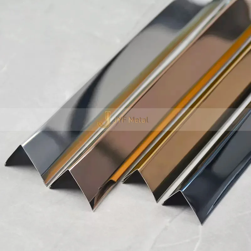 Factory Manufacturer Factory Price Customized Surface for Lobbly Decoration Decorative Stainless Steel Edge Trim for Panel