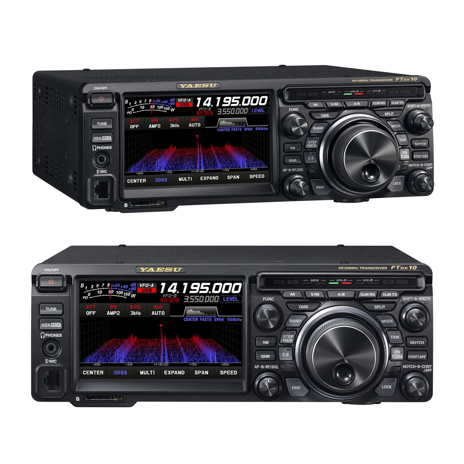 Yaesu FTDX10 - 100W SDR Transceiver for HF Radio Communications