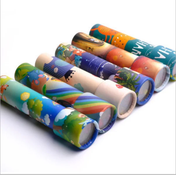 Игрушки для детей случайный вращающийся калейдоскоп вращение фантазии Мир Детская игрушка красочные игрушки для детей лучший подарок для детей