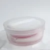 53mm leather powder puff box-3 pink
