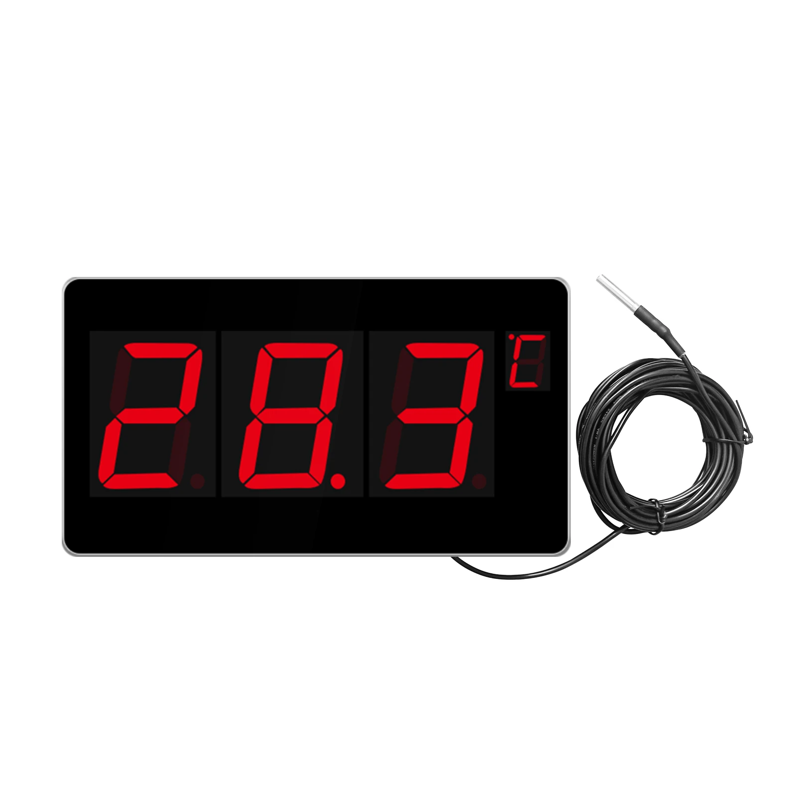 Industrial Temperature Humidity Meter with Waterproof Probe IoT Sensor Real-Time Data Logger for HVAC Warehouse Greenhouse