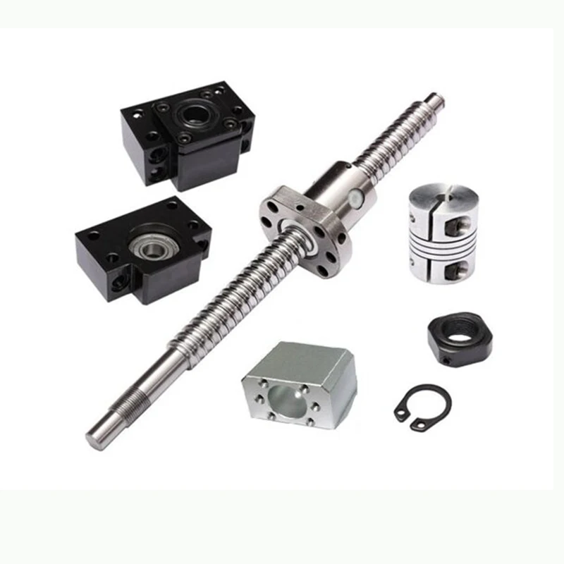 TEBAK D-04 BK25  BF25 for SFU 3205 3210 32mm Ball Screw CNC Machine Parts Rotating Nut Ballscrews  Supports Bearing Blocks
