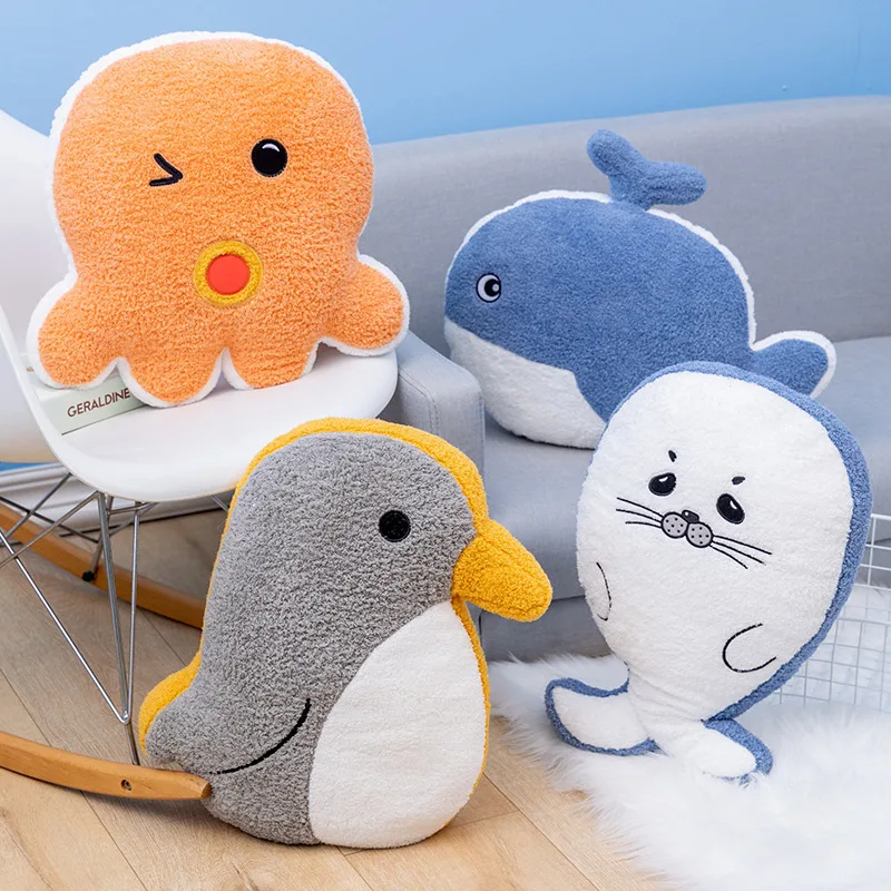 Oceania Plush Whale Stuffed Animal Doll Soft Whale Stuffed Toys High 