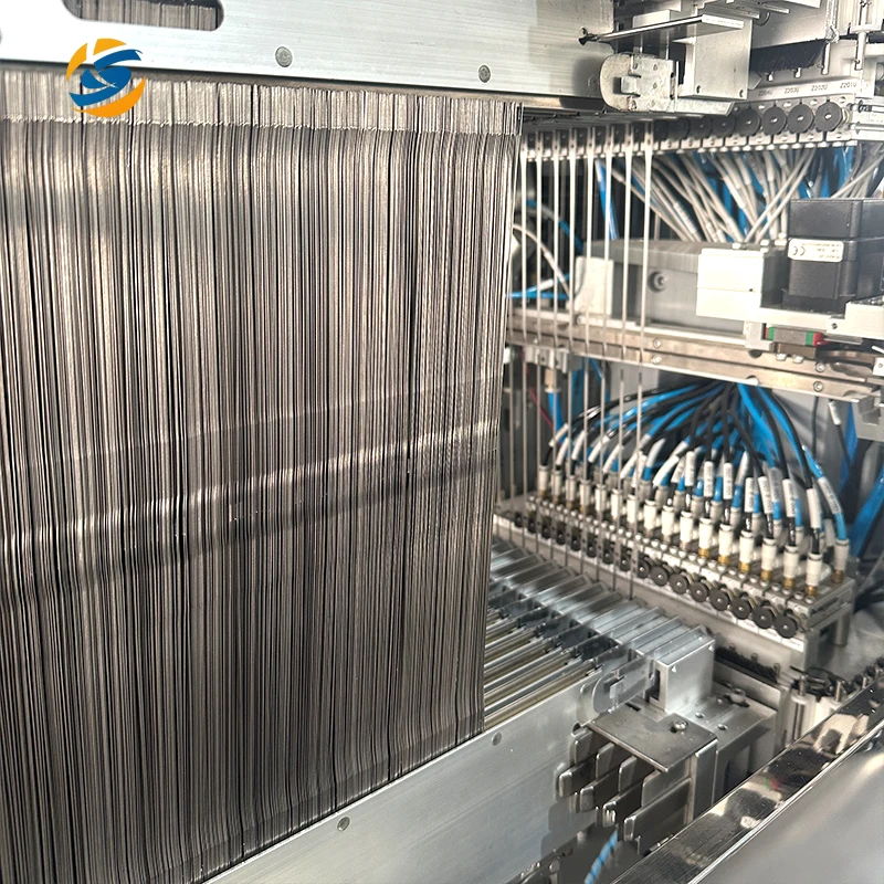 Customization Staubli Drawing-in System SAFIR S80 Weaving Parts SUS304 Flat Steel Heald Loom Dropper Drop Wire Pin
