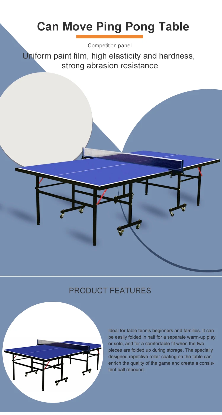 Professional Indoor Removable Durable Folding Table Tennis Table Buy