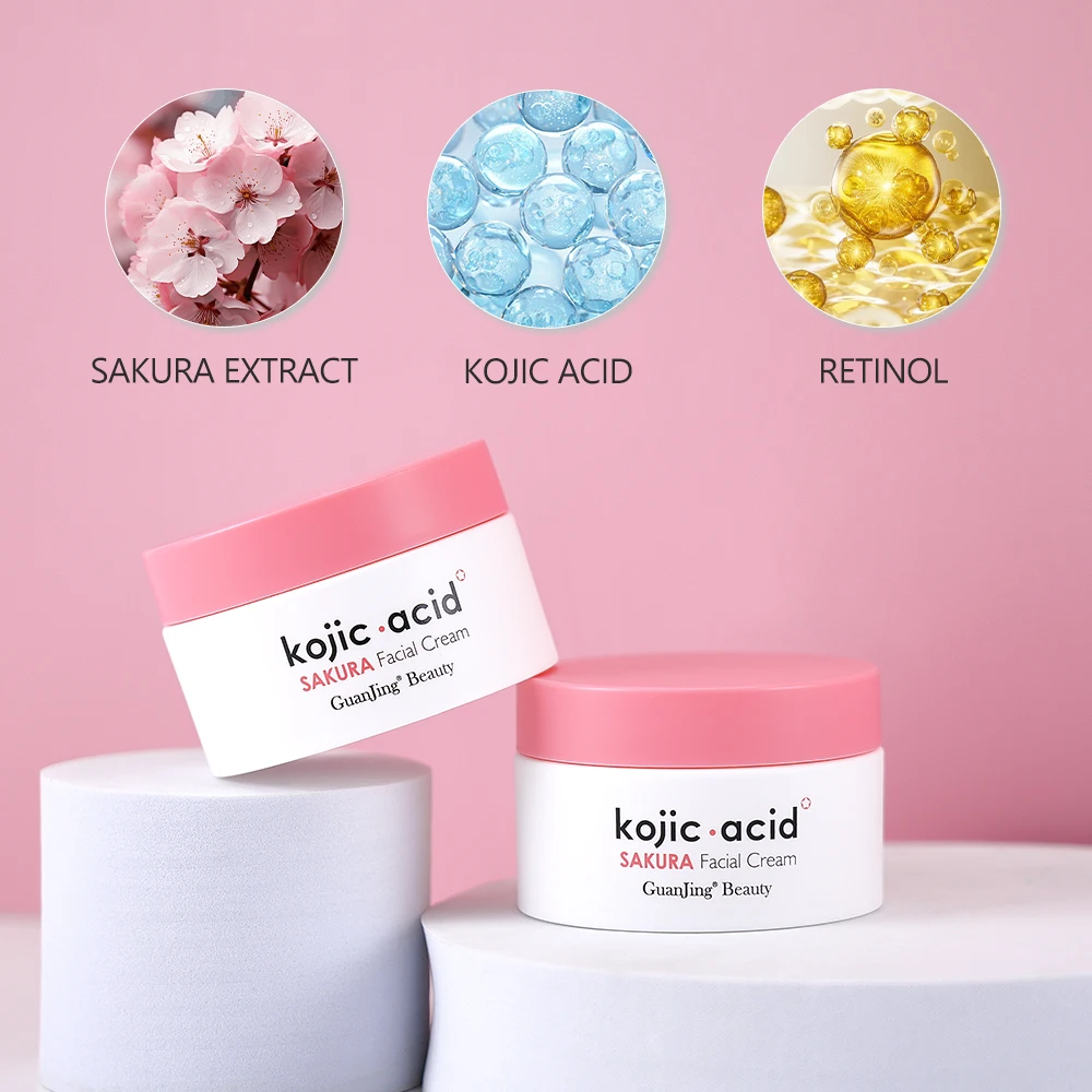 New Sakura Facial Cream - 7 Days to Brighten Skin, Reduce