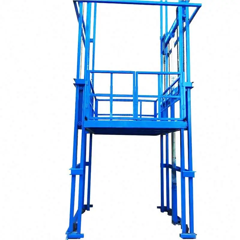 Mechanical Lifting Devices Guide Rail Elevator Lead Rail Lifts Platform for Cargo