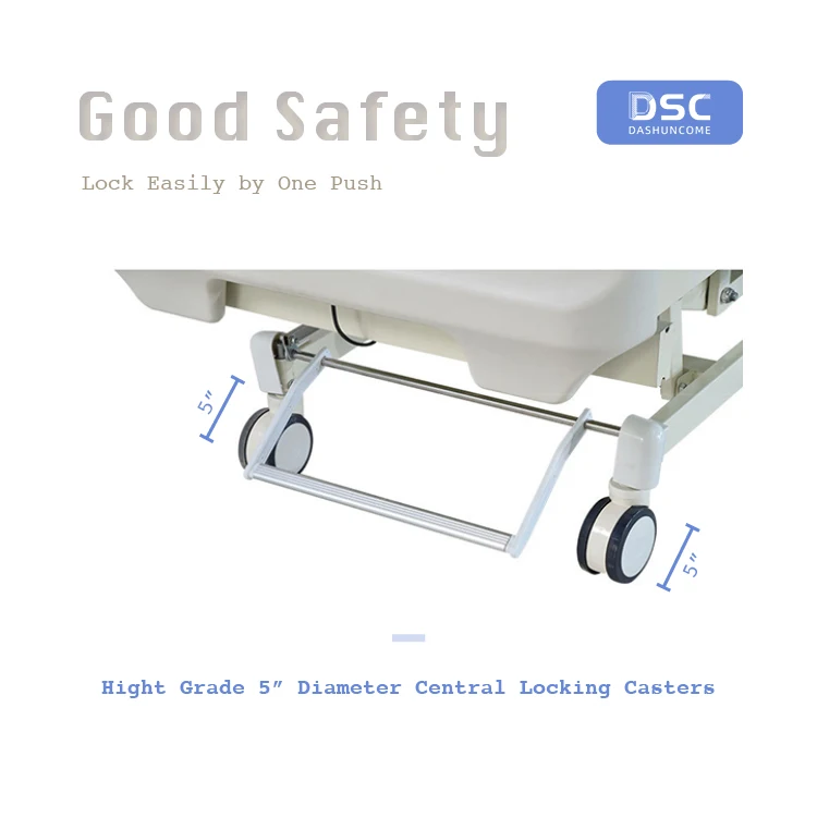 Single Crank Manual Hospital Bed