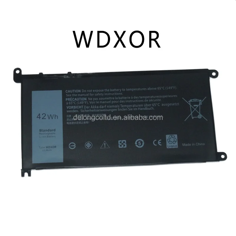 Genuine Wdx0r Wdxor For Dell Inspiron Battery 15 5567 5568 13 5368 7368