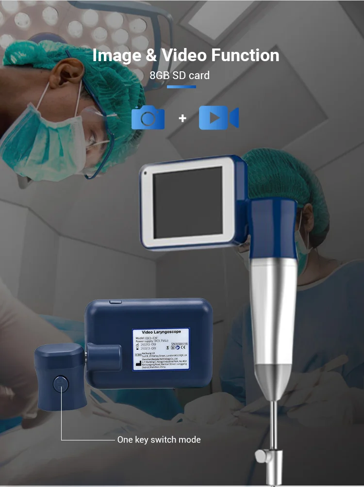 Bdvls Macintosh Blade Laryngoscope Direct Rigid Laryngoscopy Airtraq