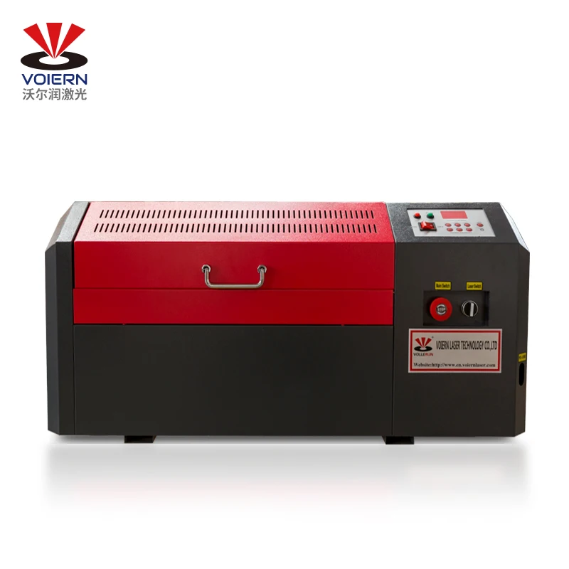 Small Desktop Cheap Rubber Stamp Making Machine/stamp Maker Laser Ingraver Cutter 40/50w 3020/4040 Ruida Offline/M2 Controller