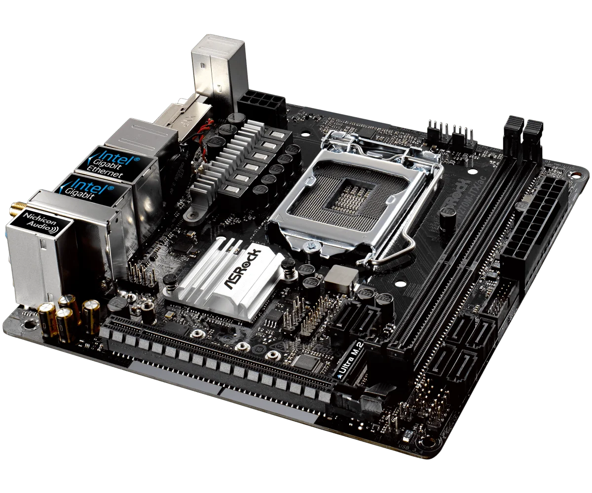 マザーボード H370M-ITX/ac【CPU,メモリ,電源付き】 ASRock H370M-ITX/ac 価格比較 - 価格.com