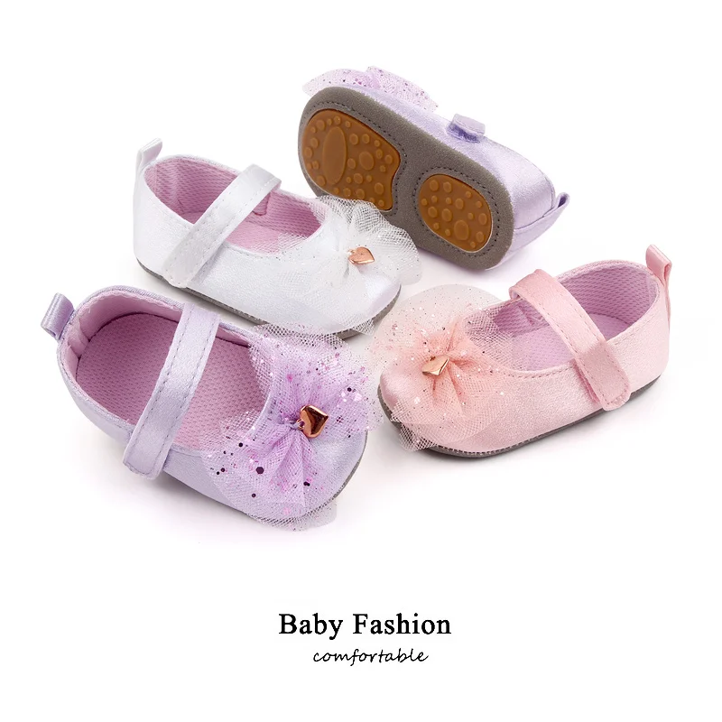 Directly Factory Beautiful High Quality Baby Toddler Girl Shoes Prewalker Shoes
