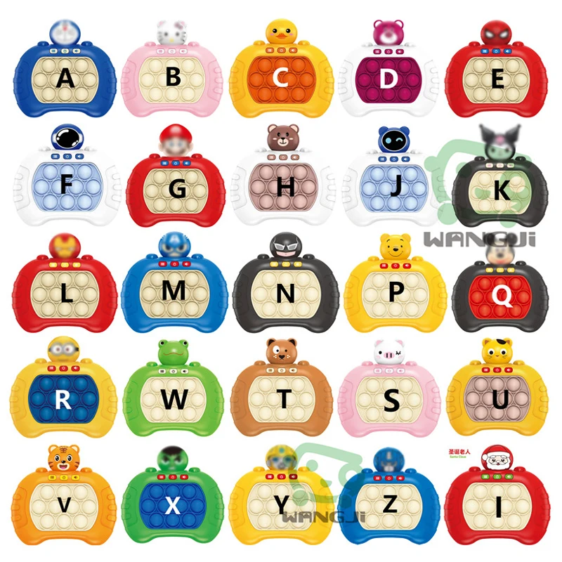 Bubble Puzzle Game Machine Light Up Electronic Gaming Popping Game Toys