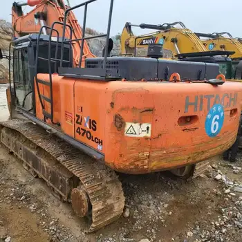 Hitachi ZX470LCH-5G Crawler Excavator 47ton Heavy Used with Engine
