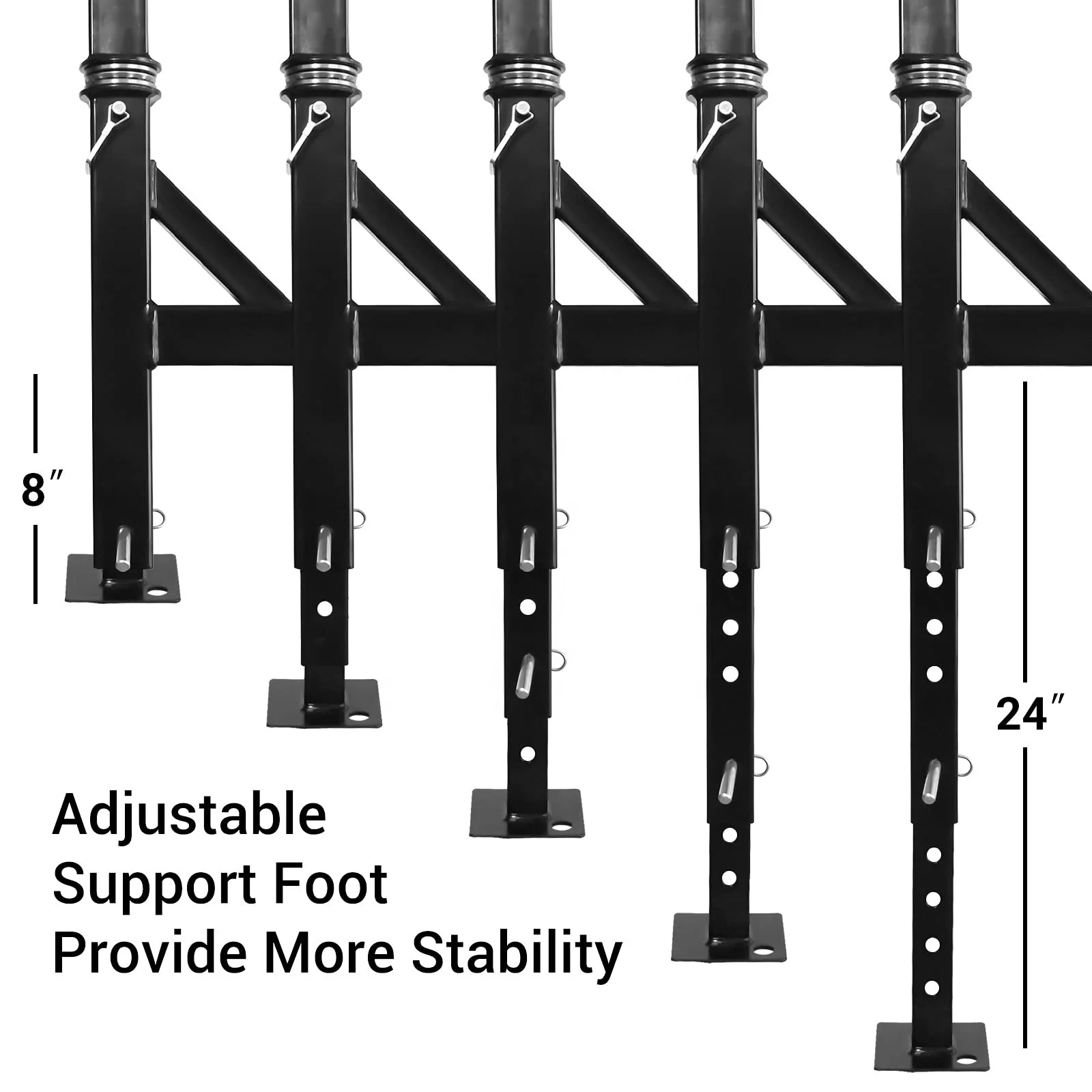 Truck Hitch Mounted Deer Game Hunting Hoist Winch Lift with Complete Kit