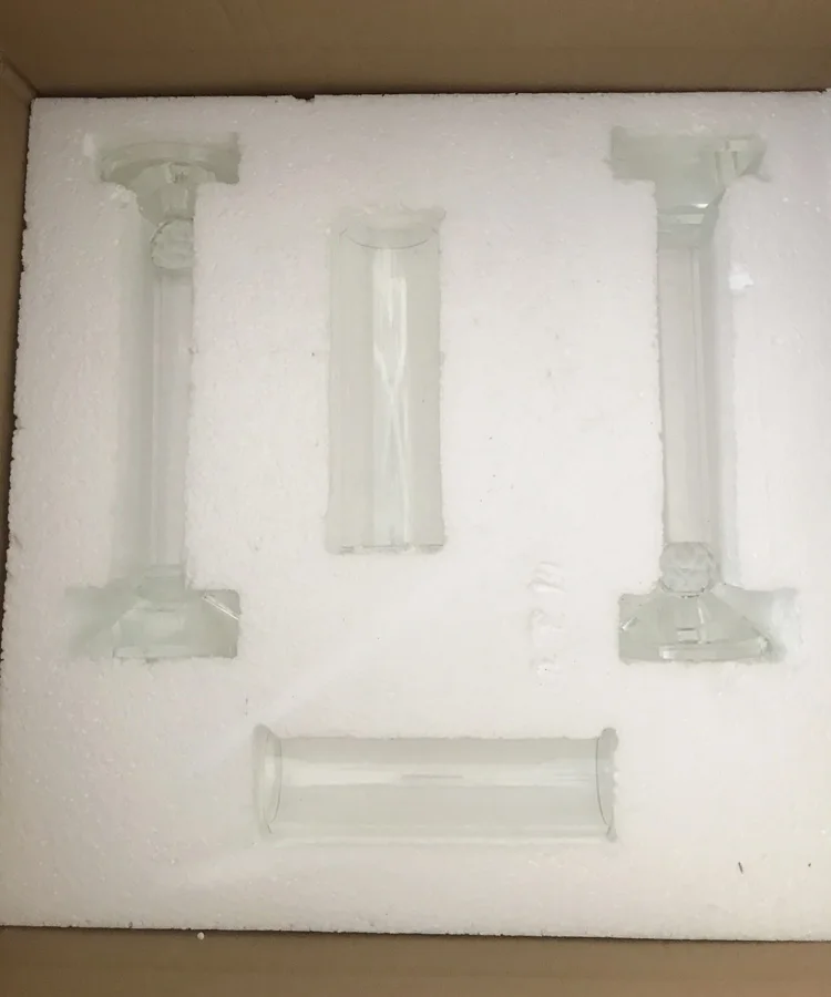 Wedding Decoration Crystal Clear Candle Holder With Cover For Table