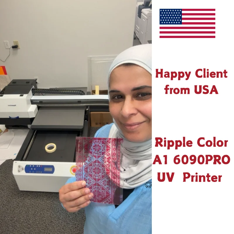 Ripple Color Rc-6090pro A1 UV Printer - Mass Production Inkjet