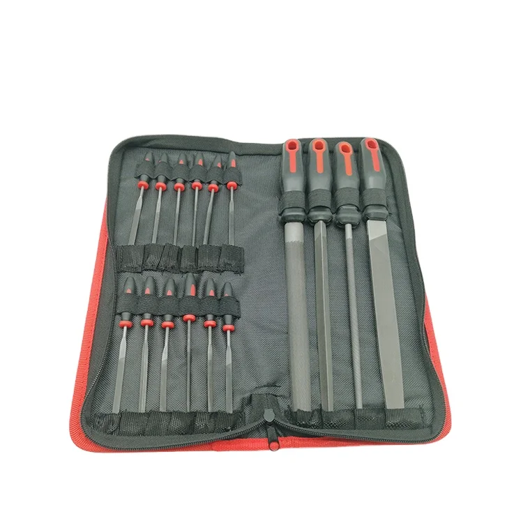 16pcs Professional Polishing Tools Hardened Steel Metal File Set With Cloth Bag Buy Steel File