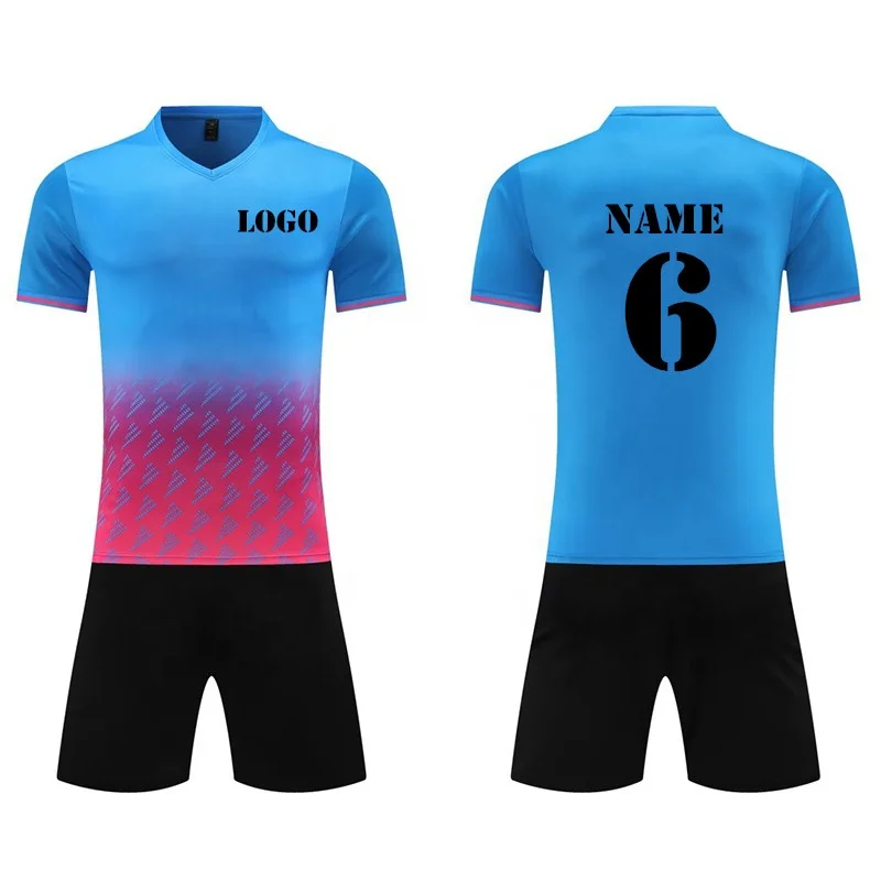 Custom Logo Sublimated Team Training Kits Green Soccer Team Jerseys Uniform Set Boys Soccer Uniforms Design