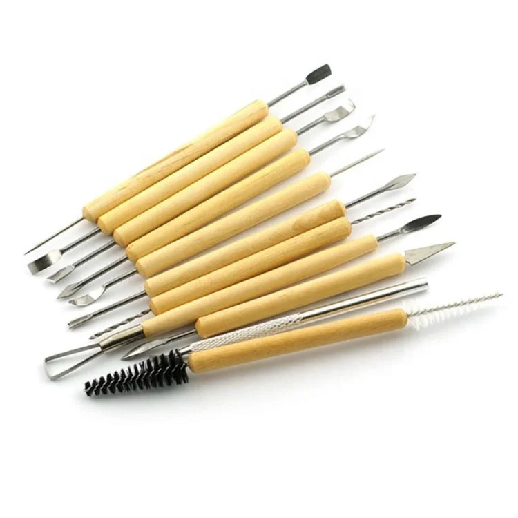 Clay Sculpting Tools Set Pottery Carving Wax Modeling Polymer Shapers Ceramic 1X 