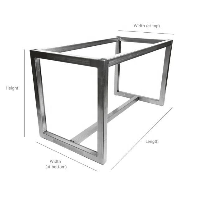 OEM/ODM Sheet Metal Fabrication Frame Custom Metal Frame Welding & Laser Cutting Stainless Steel Table Frame
