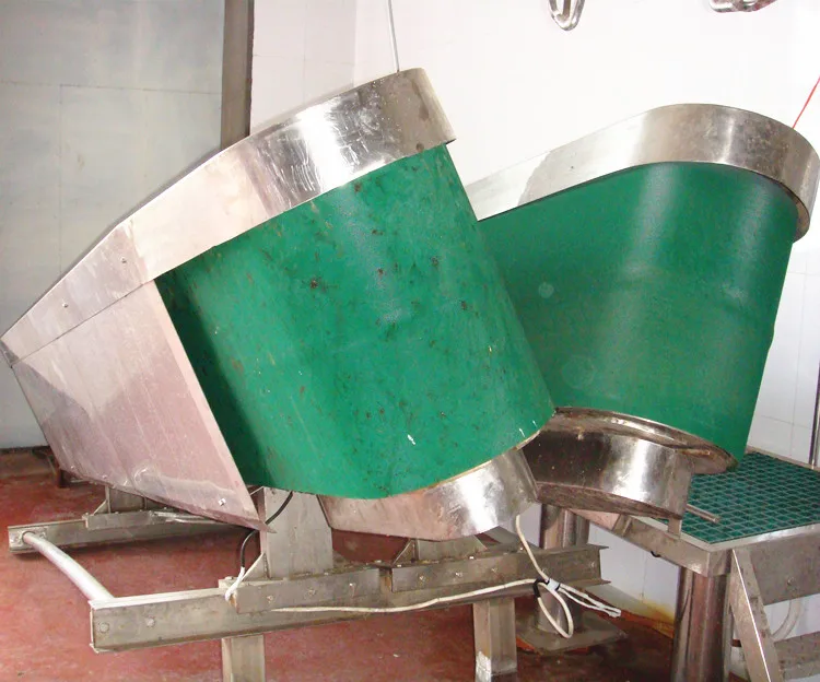 Animal Friendly Living Lamb Goat Ram V Conveyor, V Conveyor Goat Sheep Slaughterhouse
