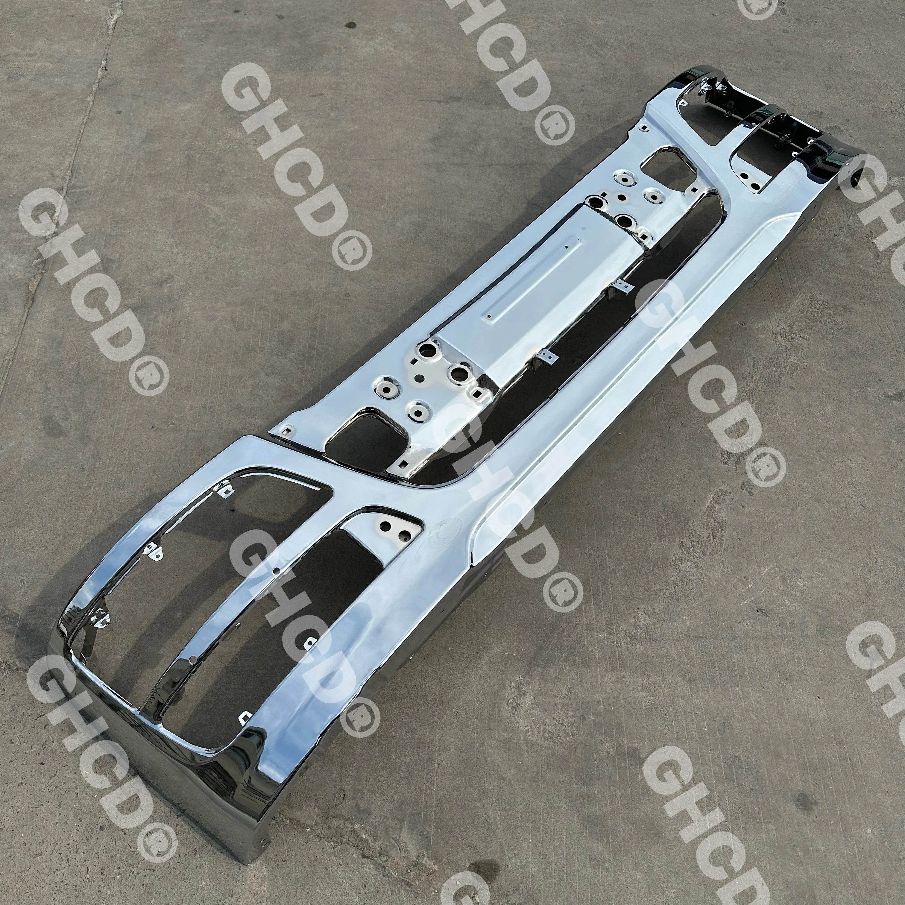 GHCD High Quality Chrome-Plated Bumper for Mitsubishi F420 Japanese Truck (2008-On) Hino Isuzu Nissan Plastic Material New