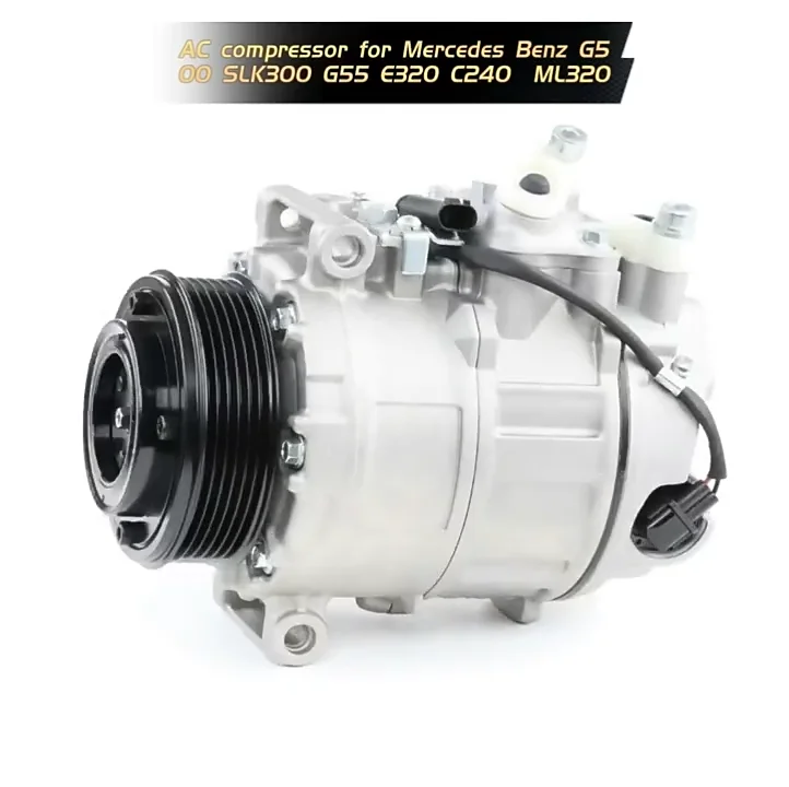 MB G500 SLK300 G55 E320 C240 G500 ML320 A0012301711 2002-2011 AC Compressor 4710480 4711474 98394 157317 for Mercedes benz | RWANJIAN 8PK 4471500240 AC コンプレッサー GL320 ML320 R320 0012307411 001 | エアコンコンプレッサー | RWENJIAN