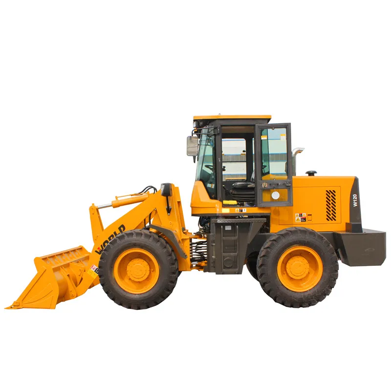 W120 2Ton Mini Wheel Loader Small Front End Loader for Sale