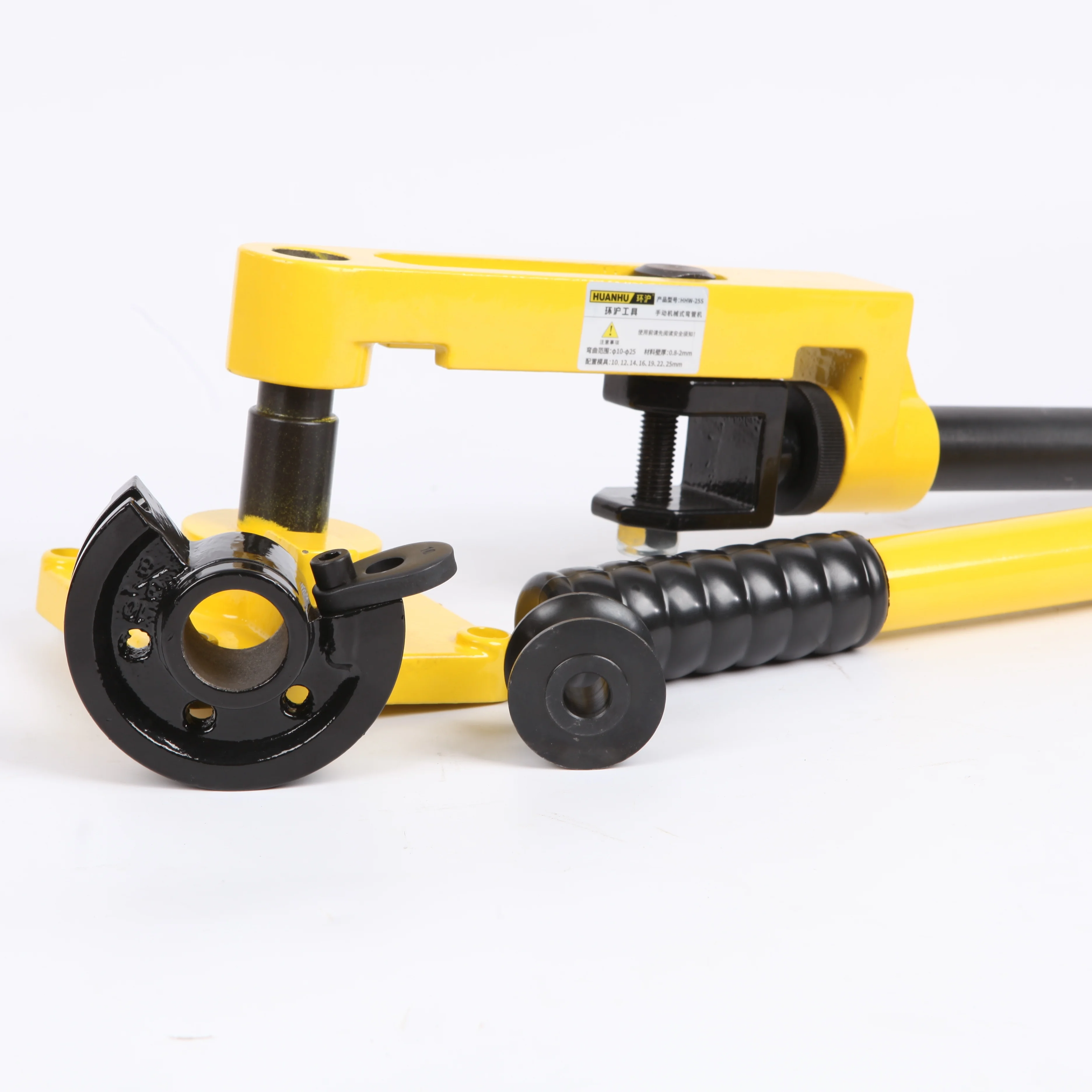 HHW-25S 180 Degree Manual Tube Pipe Bender Machine Stainless Steel Pipe Bending Tool