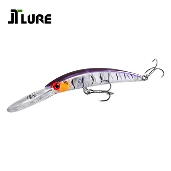 JTLURE Russian Stainless Steel Imitation Growing Tongue Lure Minnow 11cm 16g Artificial Hard Bait Fishing Tackle for Trolling – Minnow – view 3