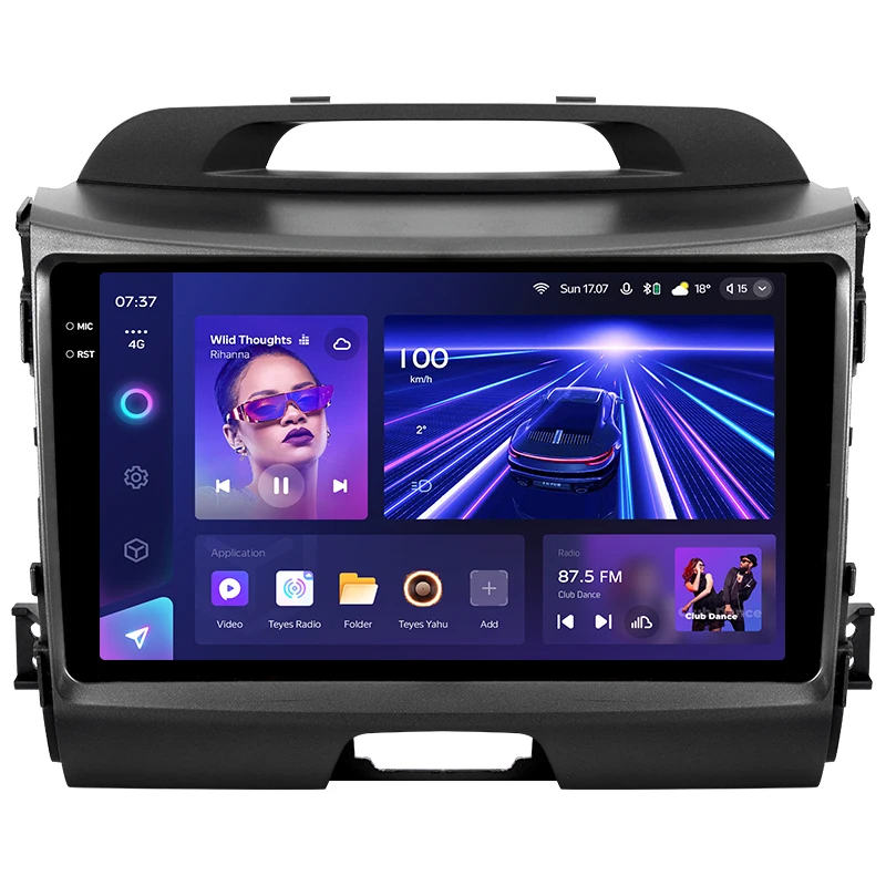 TEYES CC3 2K For Kia Sportage 3 SL 2010 - 2016 Car Radio Multimedia ...