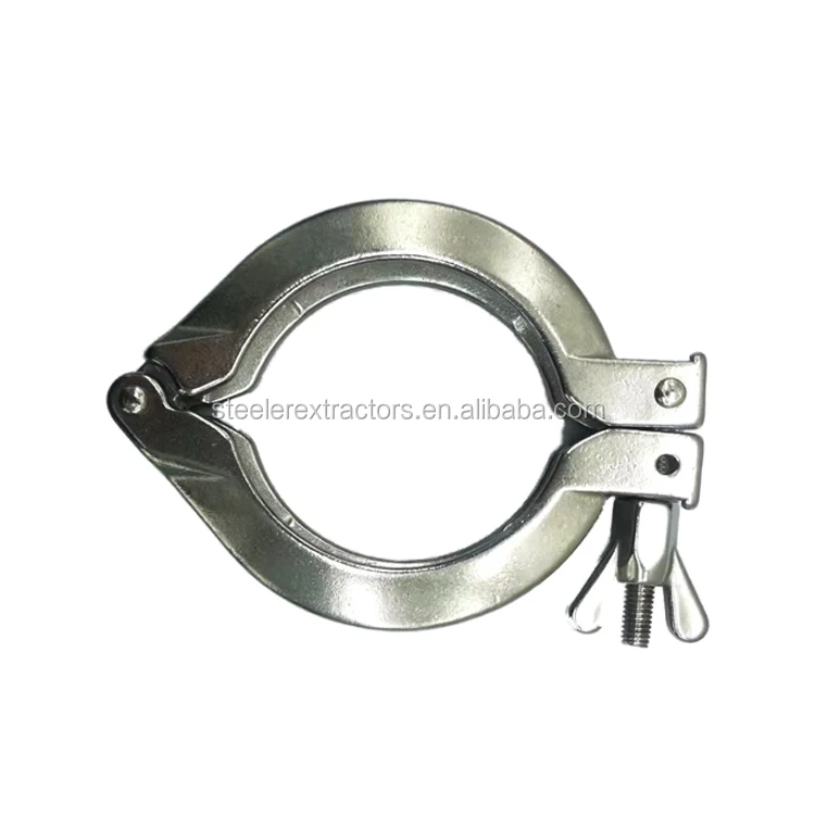 KF Sanitary Ss304 Quick Vacuum Clamp for Vacuum Pipe System KF16 KF25 KF40 KF50