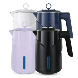 Kitchen Appliances Manufacturer Price 1.8L Modern Double Walled Electric Kettle Temperature Control for Outdoor Use for Hotels