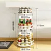 Triple white round shape (360 degree rotatable) steady