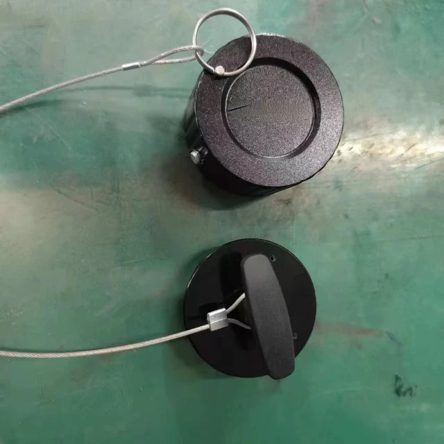 4 Inch High Quality Black Aluminum Alloy Dust Cap
