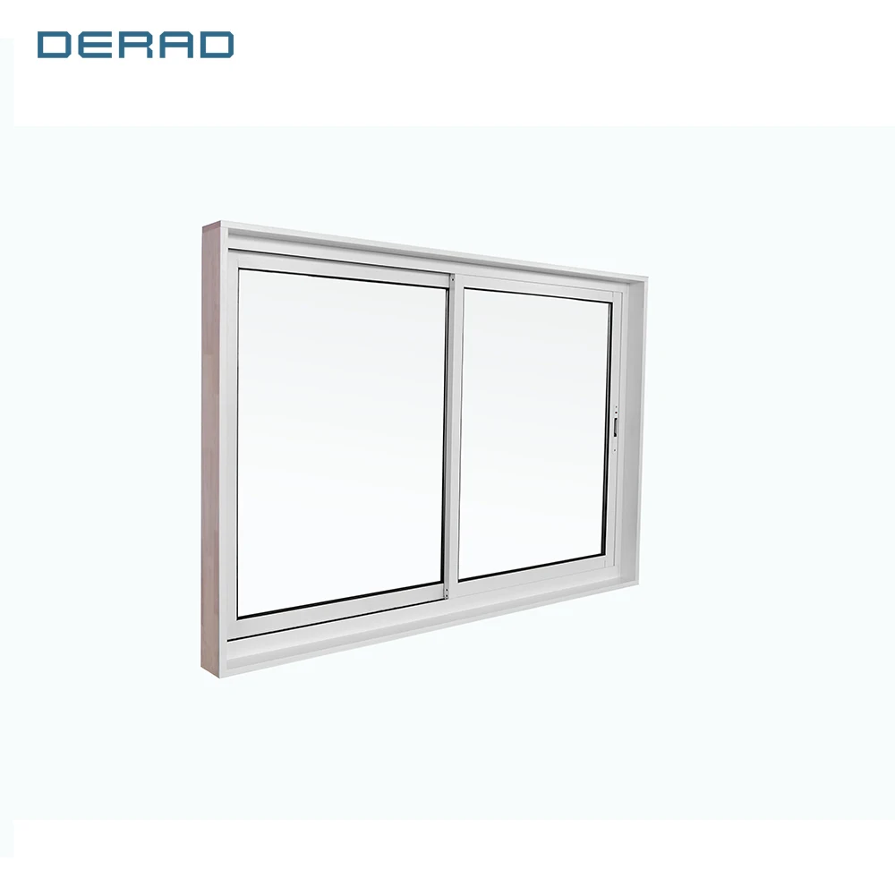 Powder Coated Low-E Glass Aluminium Sliding Windows Horizontal Sliding Apartment House Bathroom Balcony Windows