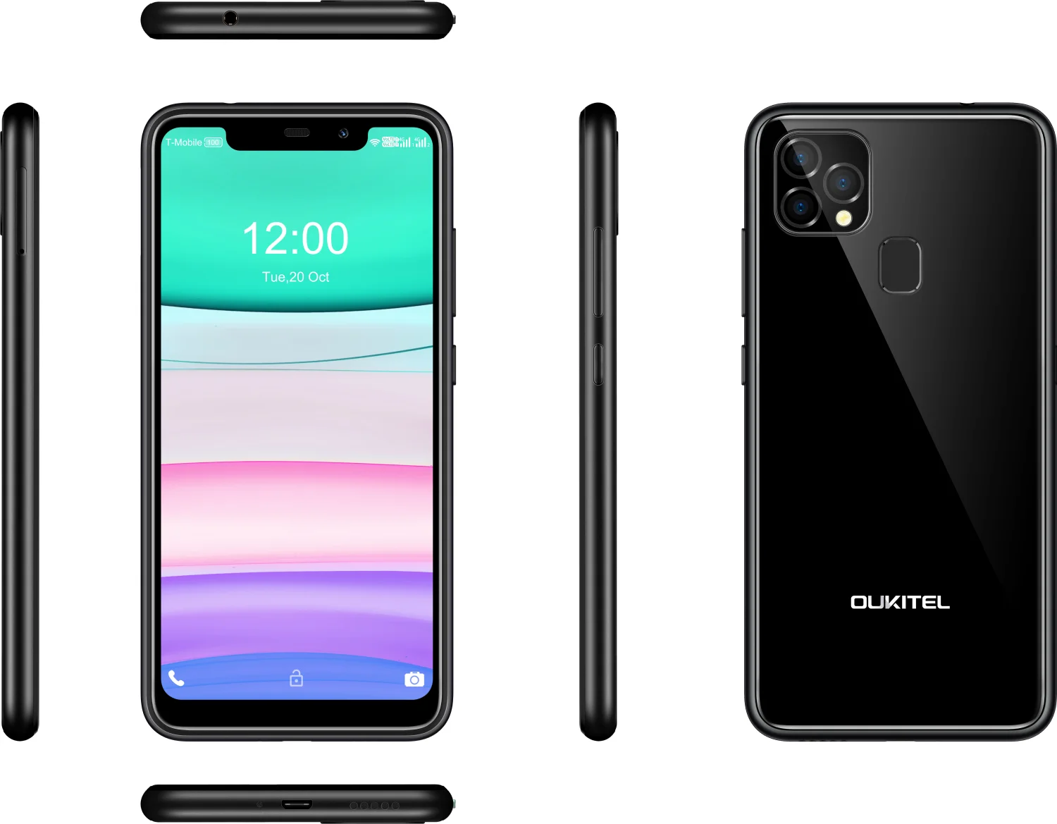 Offre Spéciale : 74,99 € - Via Coupon 🎨 OUKITEL C2 - Telephone Portable Pas Cher Android 14, 6.52 Pouces Telephone Portable 16(4+12) GO+64GO/TF 1TO, 13MP+5MP Smartphone Pas Cher 5000mAh, Dual Sim