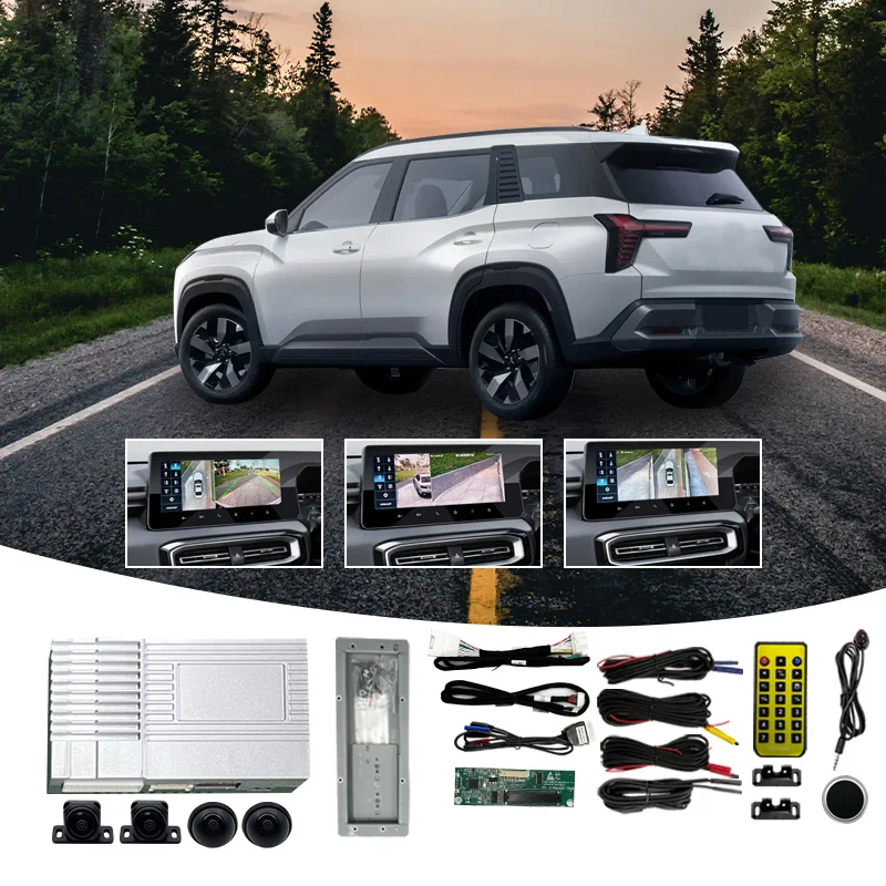 Wemaer Surrounding View Car Camera Night Vision 360 Degree Panoramic Parking Canbus System for Mitsubishi Destinator 8