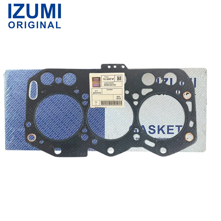 Originální těsnění hlavy válců IZUMI pro motor 3TNV76, kód IY502-H6459, náhradní díly pro dieselové motory pro traktory, generátory a rypadla Yanmar