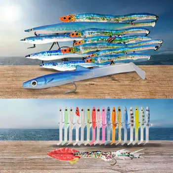 70mm 2.2g PVC Hard Bottom Bait Paddle Tail Sand Eel for Pike & Freshwater Fish-Ocean Boat River & Lake Fishing – Hard Lure – view 3
