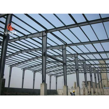 Large Span Prefab Steel Structure Frame Pre-Engineered Metal Commercial Construction Prefabricated Building